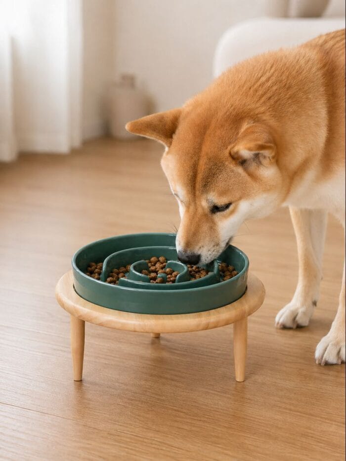 Adjustable Elevated Slow Feeder Bowl | IPAWLIO