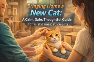 Featured image for Bringing Home a New Cat: A Calm, Safe, Thoughtful Guide for First-Time Cat Parents in the IPAWLIO Journal