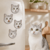 Custom Pet Photo Fridge Magnet | Personalized Dog & Cat Magnet