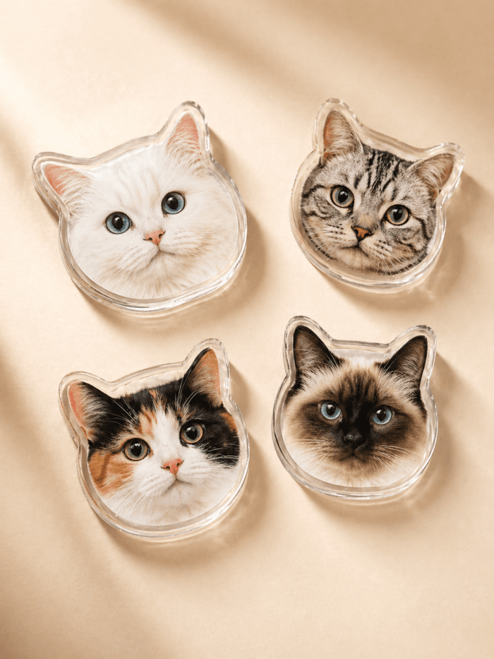 Custom Pet Photo Fridge Magnet | Personalized Dog & Cat Magnet
