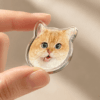 Custom Pet Photo Fridge Magnet | Personalized Dog & Cat Magnet