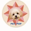 Custom Pet Photo Round Rug gallery image 4 showing personalized design details