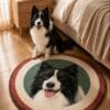 Custom Pet Photo Round Rug | Personalized Dog & Cat Rug