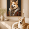Custom Pet Portrait Canvas | Personalized Dog & Cat Wall Art