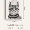 Custom Pet Portrait Canvas | Personalized Dog & Cat Wall Art