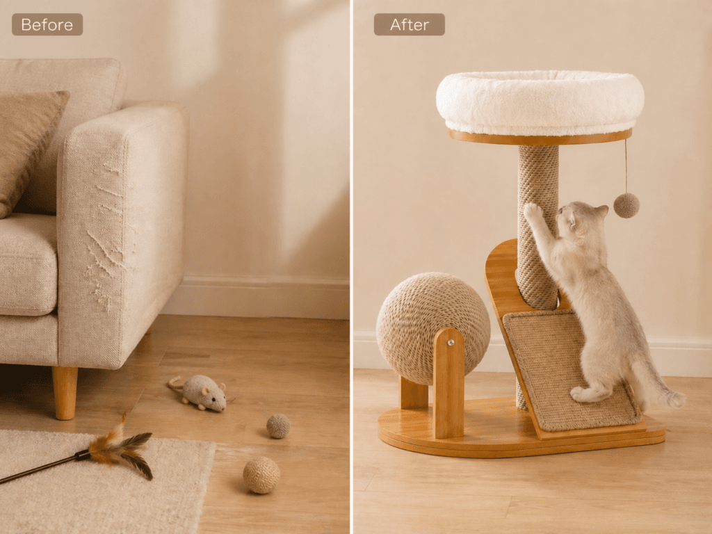 compact-cat-climbing-frame