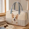 01 Custom Pet Tote Bag by IPAWLIO, personalized pet photo everyday accessory