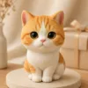 03 Custom 3D Pet Figure product gallery image 3 showing custom pet portrait gift made from a customer photo