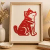 Custom Pet Portrait Papercut gallery image 5 with custom dog or cat portrait detail by IPAWLIO
