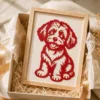 Custom Pet Portrait Papercut gallery image 1 with custom dog or cat portrait detail by IPAWLIO