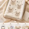 Custom Pet Portrait Blanket gallery image 5 showing personalized design details