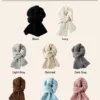 Personalized Pet Photo Scarf product gallery image 11 showing personalized wearable pet portrait gift