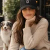 Custom Embroidered Pet Portrait Baseball Cap gallery image 2 showing personalized design details