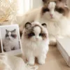 Custom Pet Chenille Portrait Figure by IPAWLIO, custom pet portrait gift made from a customer photo