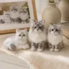 Custom Pet Chenille Portrait Figure personalization example 3 showing custom pet portrait gift made from a customer photo
