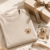 Custom Pet Embroidery T-Shirt detail and personalization image featuring personalized dog or cat embroidery T-shirt portrait