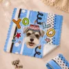 Custom Pet Photo Cooling Mat gallery image 5 showing personalized design details