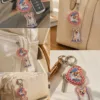 Custom Pet Photo Keychain gallery image 2 showing personalized design details