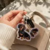 Custom Pet Photo Keychain gallery image 4 showing personalized design details