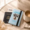 Custom Pet Photo Passport Holder main product view with personalized design details