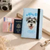 Custom Pet Photo Passport Holder gallery image 2 showing personalized design details
