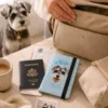 Custom Pet Photo Passport Holder gallery image 3 showing personalized design details