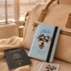 Custom Pet Photo Passport Holder gallery image 4 showing personalized design details