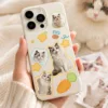 Custom Pet Phone Case main product view with personalized design details