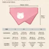 Custom Pet Portrait Bandana Personalized Dog and Cat Scarf Custom Pet Portrait Bandana gallery image 8 showing personalized design details