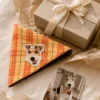 Custom Pet Portrait Bandana Personalized Dog and Cat Scarf Custom Pet Portrait Bandana gallery image 3 showing personalized design details