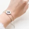 Custom Pet Portrait Bracelet gallery image 12 with custom dog or cat portrait detail by IPAWLIO