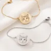 Custom Pet Portrait Bracelet gallery image 7 with custom dog or cat portrait detail by IPAWLIO