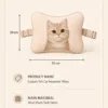 Custom Pet Portrait Car Headrest Pillow personalization example 6 showing personalized pet photo home gift