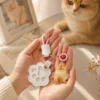 custom-pet-portrait-fur-keepsake-keychain5 Custom Pet Portrait Fur Keepsake Keychain personalization example 4 showing personalized pet memorial keepsake