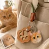 custom-pet-portrait-fur-keepsake-keychain8 Custom Pet Portrait Fur Keepsake Keychain personalization example 2 showing personalized pet memorial keepsake