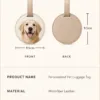 custom-pet-portrait-luggage-tag11 Custom Pet Portrait Luggage Tag personalization example 6 showing personalized pet portrait keepsake accessory