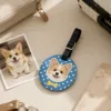 custom-pet-portrait-luggage-tag3 Custom Pet Portrait Luggage Tag personalization example 4 showing personalized pet portrait keepsake accessory