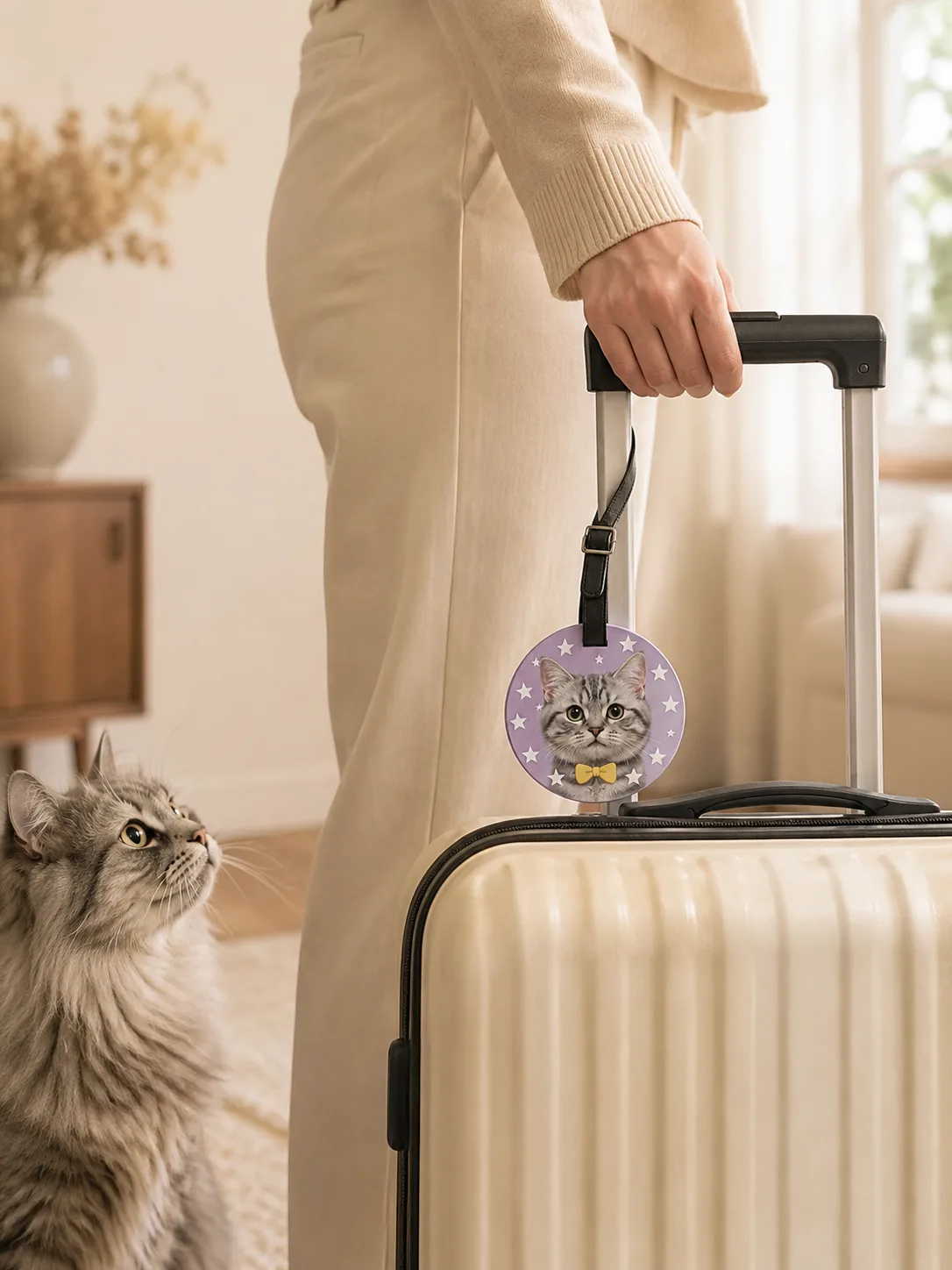 Custom pet travel gift set