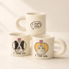 Custom Pet Portrait Mug main product image featuring personalized dog or cat portrait mug artwork