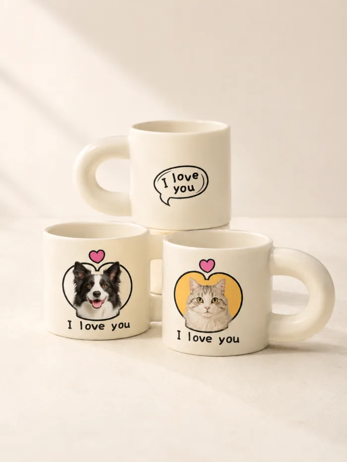 Custom Pet Portrait Mug