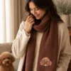 Personalized Pet Photo Scarf gallery image 4 showing personalized design details