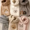 Personalized Pet Photo Scarf gallery image 3 showing personalized design details