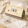 custom-pet-portrait-tissue-box-cover4 Custom Pet Portrait Tissue Box Cover hero image 4 showing custom pet portrait gift made from a customer photo