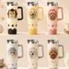 Custom Pet Portrait Tumbler gallery image 5 showing personalized design details