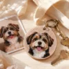 custom-double-sided-embroidered-pet-keychain1 Custom Double-Sided Embroidered Pet Keychain | Personalized Dog & Cat Portrait Charm