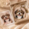 custom-double-sided-embroidered-pet-keychain4 Custom Double-Sided Embroidered Pet Keychain | Personalized Dog & Cat Portrait Charm