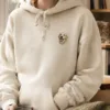 IPAWLIO Custom Embroidered Pet Portrait Pullover Hoodie - Custom Pet Portrait Hoodie Image Custom Embroidered Pet Portrait Pullover Hoodie gallery image 7 with custom dog or cat portrait detail by IPAWLIO