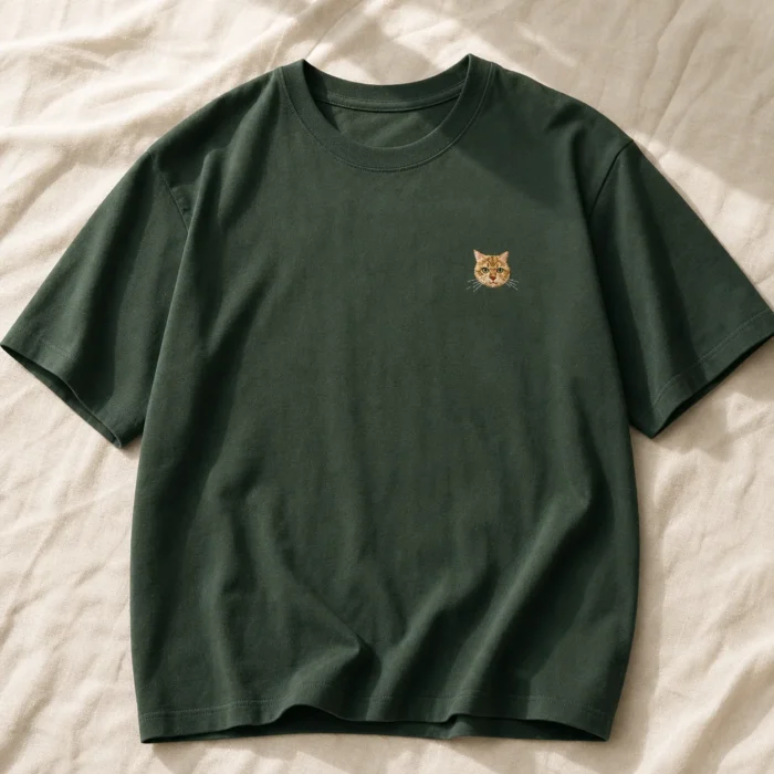 Custom Pet Embroidery T-Shirt