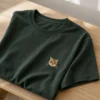 IPW002-realism-05-folded-detail Custom Pet Embroidery T-Shirt – product gallery image 2 by IPAWLIO