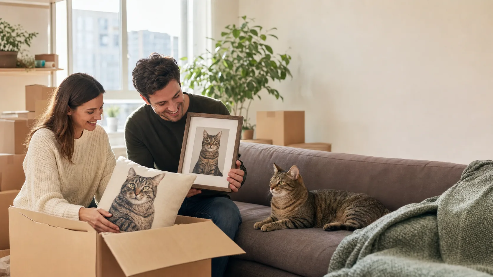 Personalized Housewarming Gifts for Pet Lovers by IPAWLIO